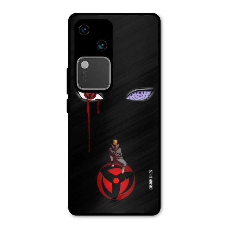 Obito Eyes Vivo V30 Mobile Back Cover - Anime PrintShield Case