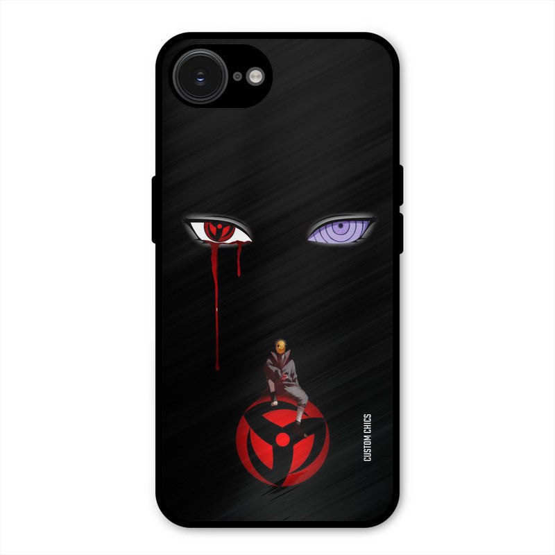 Obito Eyes iPhone 16e Mobile Back Cover - Anime PrintShield Case