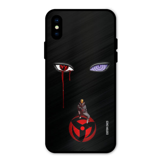Obito Eyes iPhone X Mobile Back Cover - Anime PrintShield Case