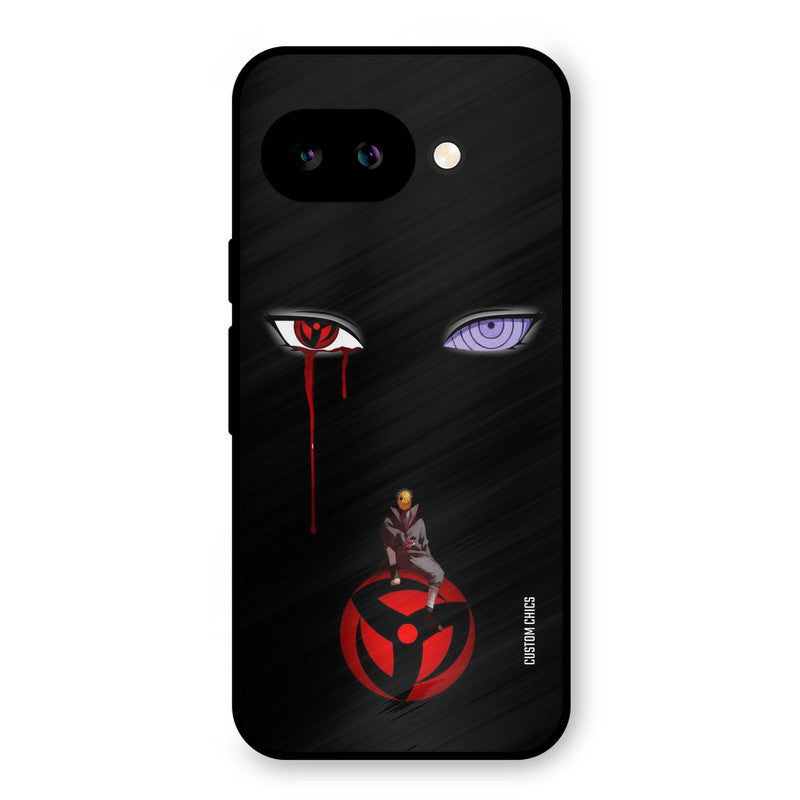 Obito Eyes Google Pixel 9A Mobile Back Cover - Anime PrintShield Case
