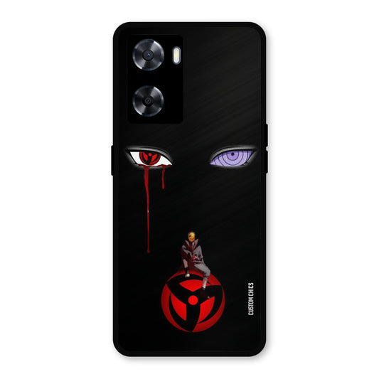 Obito Eyes Oppo A57 2022 Mobile Back Cover - Anime PrintShield Case