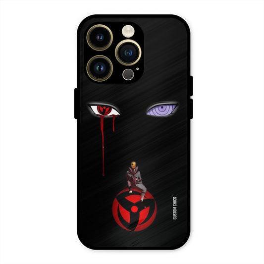 Obito Eyes iPhone 14 Pro Mobile Back Cover - Anime PrintShield Case
