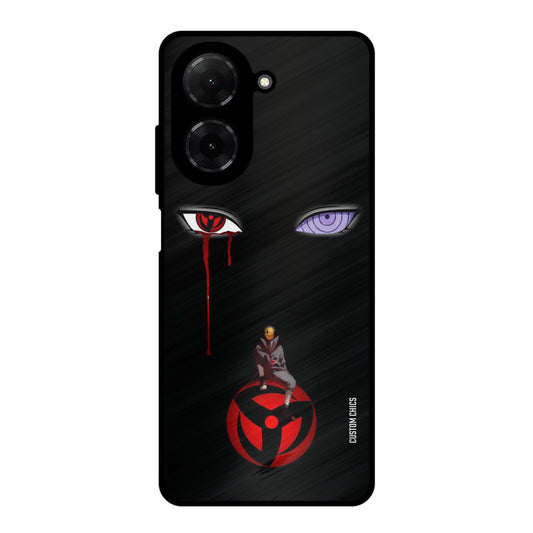Obito Eyes Poco C71 Mobile Back Cover - Anime PrintShield Case