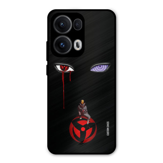 Obito Eyes Oppo Reno 13 Pro 5G Mobile Back Cover - Anime PrintShield Case