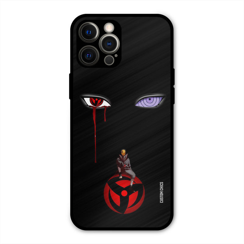 Obito Eyes iPhone 12 Pro Max Mobile Back Cover - Anime PrintShield Case