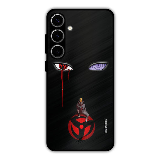 Obito Eyes Samsung Galaxy S24 Plus Mobile Back Cover - Anime PrintShield Case
