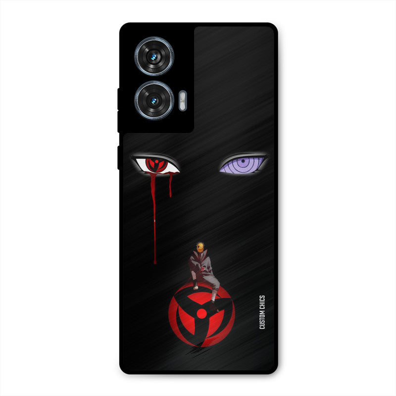 Obito Eyes Moto G96 Mobile Back Cover - Anime PrintShield Case
