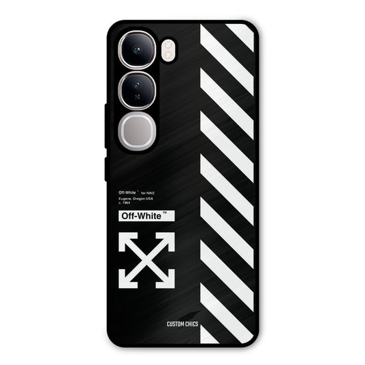 Off White Vivo Y300 Mobile Back Cover - Aesthetic PrintShield Case