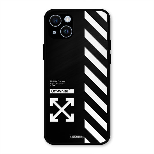 Off White iPhone 14 Plus Mobile Back Cover - Aesthetic PrintShield Case