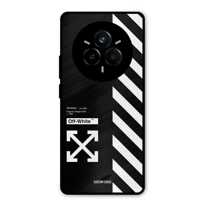 Off White Realme 14 Pro Mobile Back Cover - Aesthetic PrintShield Case