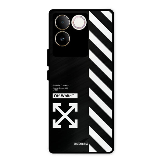 Off White Vivo T2 Pro Mobile Back Cover - Aesthetic PrintShield Case