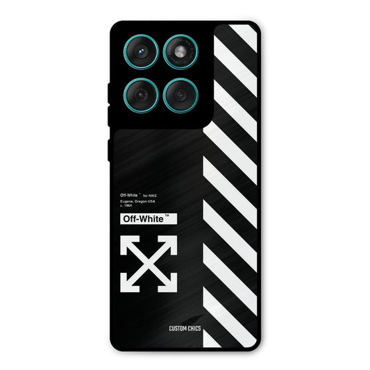Off White Motorola Edge 60 Mobile Back Cover - Aesthetic PrintShield Case