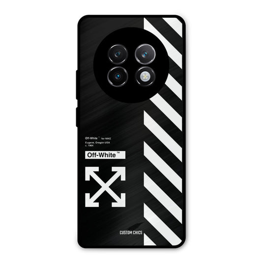 Off White Realme 13 Plus Mobile Back Cover - Aesthetic PrintShield Case