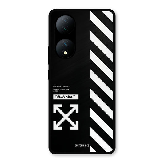 Off White Vivo Y100 Mobile Back Cover - Aesthetic PrintShield Case