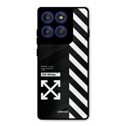Off White Motorola Edge 60 Pro Mobile Back Cover - Aesthetic PrintShield Case