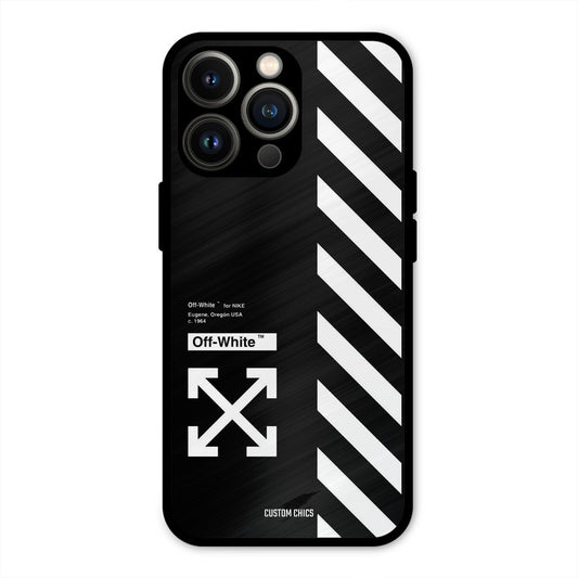 Off White iPhone 13 Pro Mobile Back Cover - Aesthetic PrintShield Case