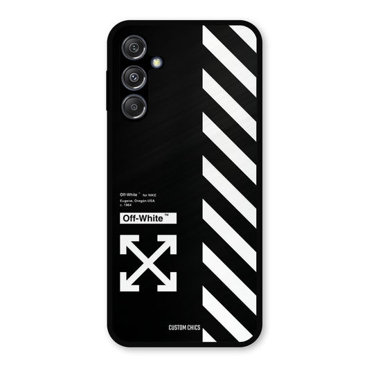 Off White Samsung Galaxy M34 5G Mobile Back Cover - Aesthetic PrintShield Case