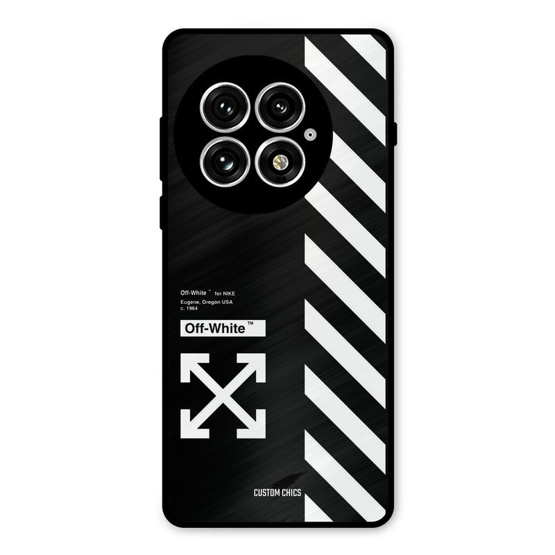Off White Oneplus 13 Mobile Back Cover - Aesthetic PrintShield Case