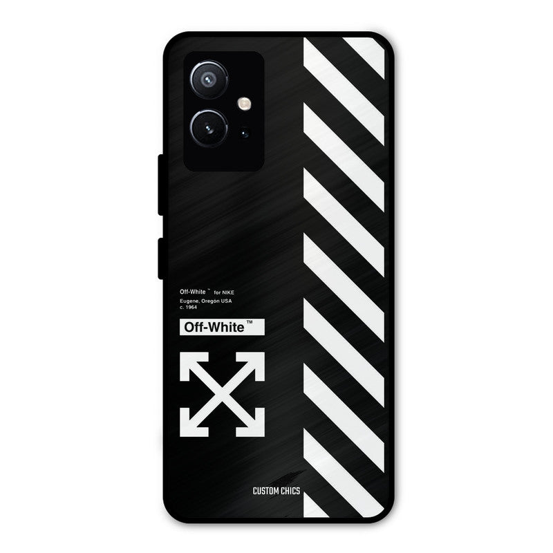 Off White Vivo Y75 5G Mobile Back Cover - Aesthetic PrintShield Case