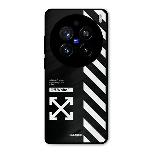 Off White Vivo X200 Pro Mobile Back Cover - Aesthetic PrintShield Case