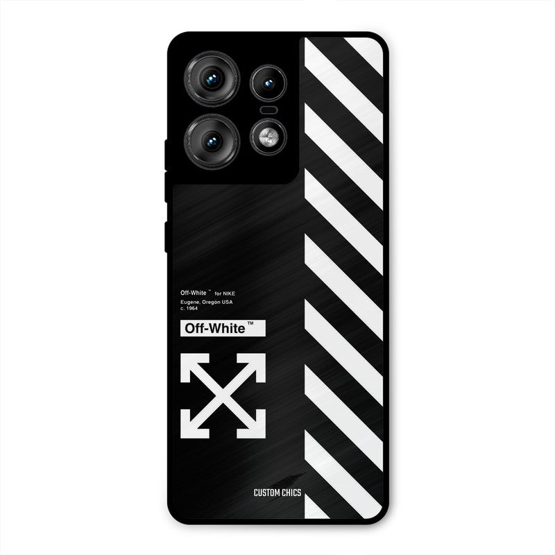 Off White Motorola Edge 50 Pro Mobile Back Cover - Aesthetic PrintShield Case