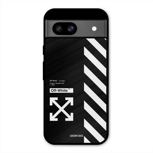 Off White Google Pixel 8a Mobile Back Cover - Aesthetic PrintShield Case