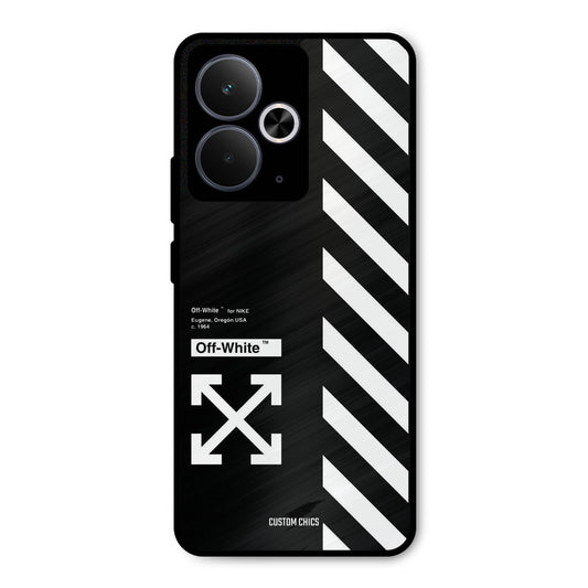 Off White Realme 14T Mobile Back Cover - Aesthetic PrintShield Case