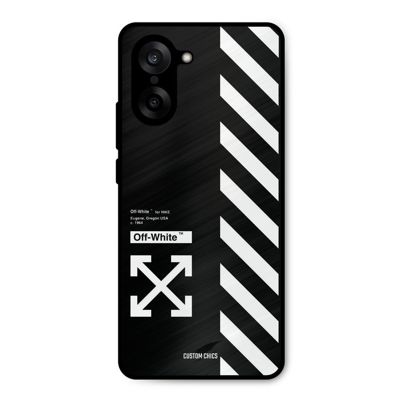 Off White Oneplus Nord CE5 Mobile Back Cover - Aesthetic PrintShield Case
