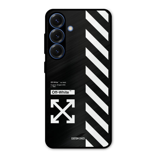 Off White Samsung Galaxy S25 Mobile Back Cover - Aesthetic PrintShield Case