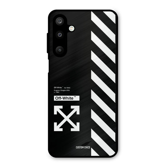 Off White Samsung Galaxy M16 Mobile Back Cover - Aesthetic PrintShield Case
