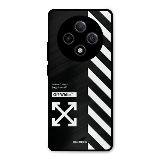 Off White Oppo F27 Pro Plus 5G Mobile Back Cover - Aesthetic PrintShield Case