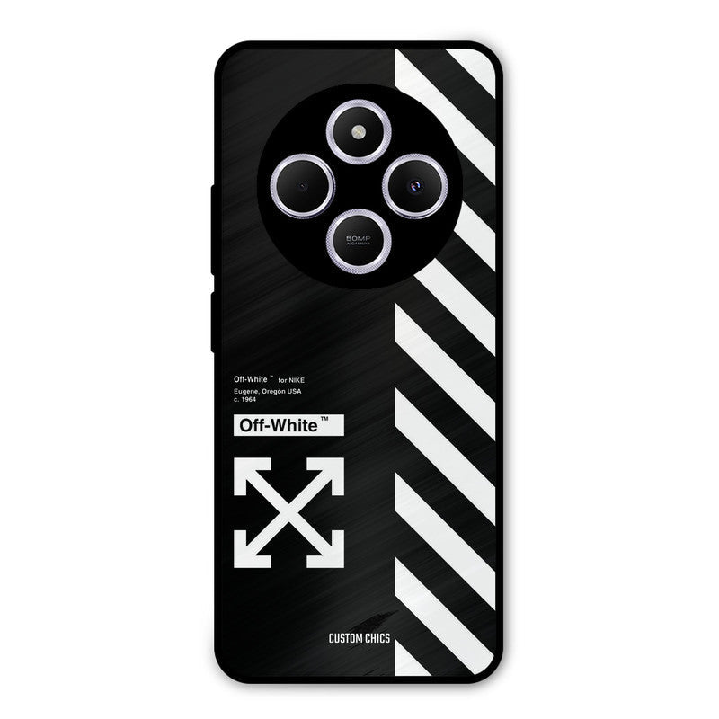 Off White Poco M7 Mobile Back Cover - Aesthetic PrintShield Case