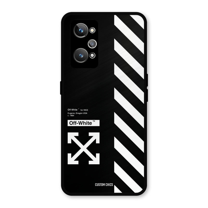 Off White Realme GT 2 Mobile Back Cover - Aesthetic PrintShield Case