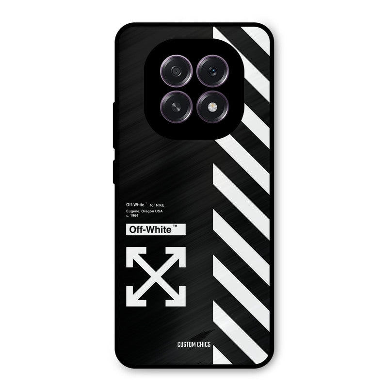 Off White Oppo F29 Mobile Back Cover - Aesthetic PrintShield Case