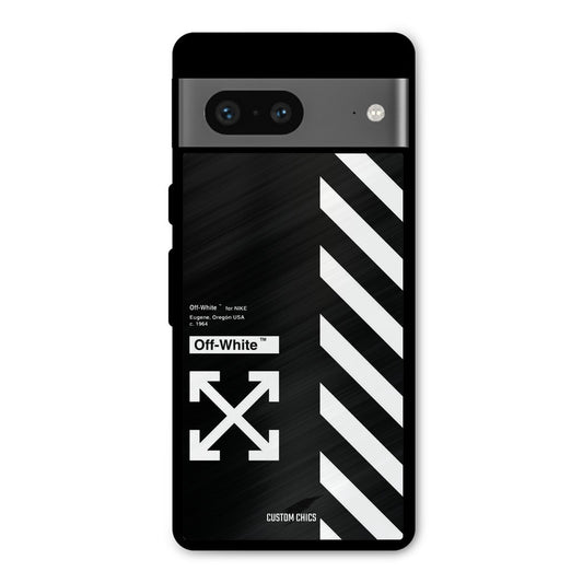 Off White Google Pixel 7 Mobile Back Cover - Aesthetic PrintShield Case