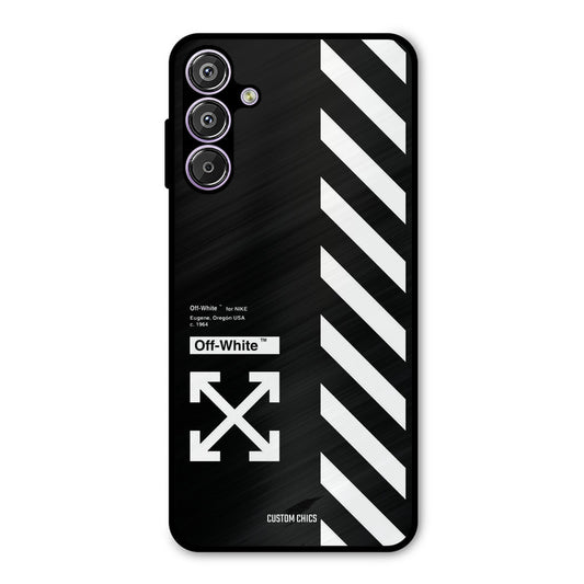 Off White Samsung Galaxy F15 Mobile Back Cover - Aesthetic PrintShield Case