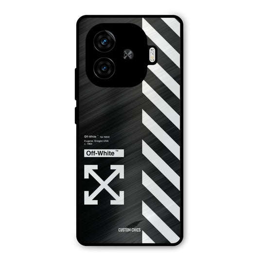 Off White iQoo Neo 10R Mobile Back Cover - Aesthetic PrintShield Case