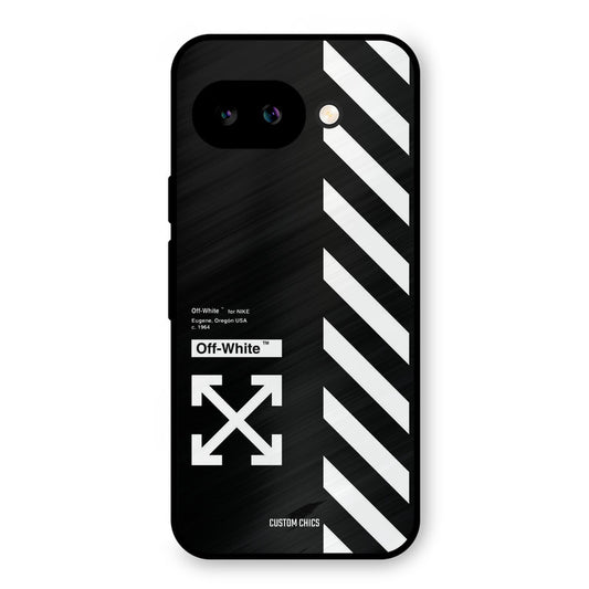 Off White Google Pixel 9A Mobile Back Cover - Aesthetic PrintShield Case
