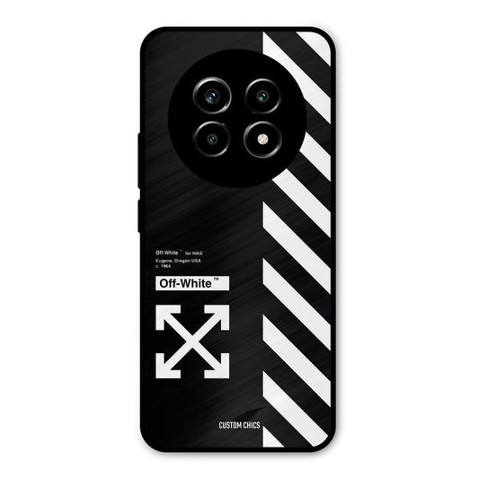 Off White Realme 13 Pro Mobile Back Cover - Aesthetic PrintShield Case