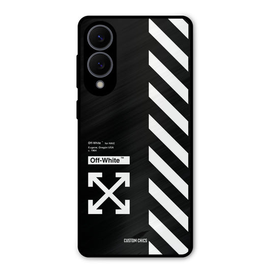 Off White Samsung Galaxy S25 Edge Mobile Back Cover - Aesthetic PrintShield Case