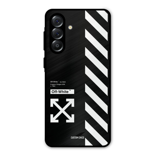 Off White Samsung Galaxy A56 5G Mobile Back Cover - Aesthetic PrintShield Case