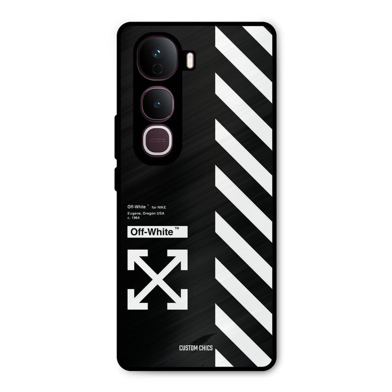 Off White Vivo Y400 Pro Mobile Back Cover - Aesthetic PrintShield Case