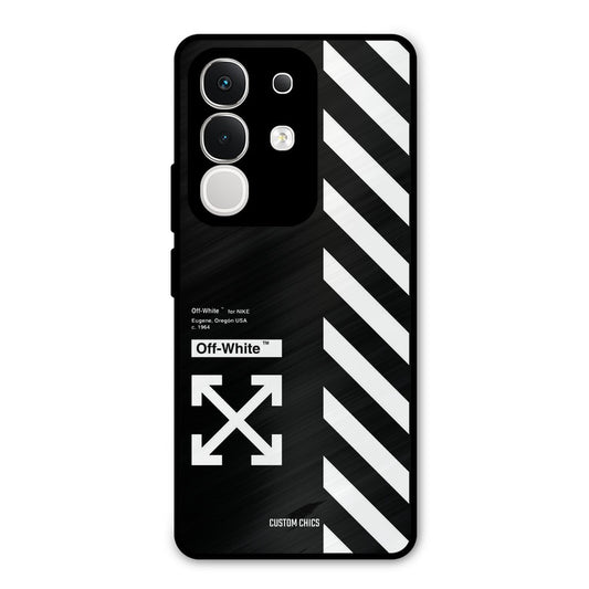 Off White Vivo T4x Mobile Back Cover - Aesthetic PrintShield Case