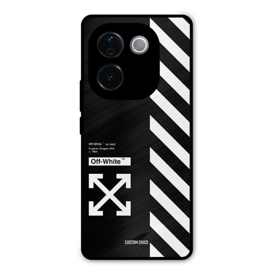 Off White Vivo T3 Pro Mobile Back Cover - Aesthetic PrintShield Case