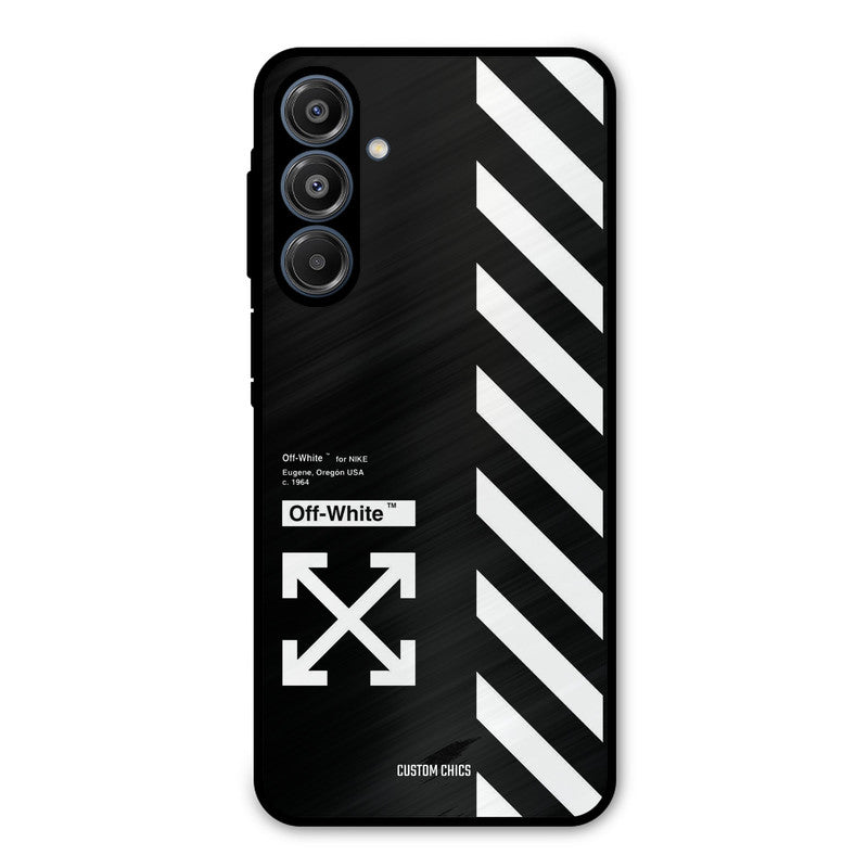 Off White Samsung Galaxy A16 5G Mobile Back Cover - Aesthetic PrintShield Case