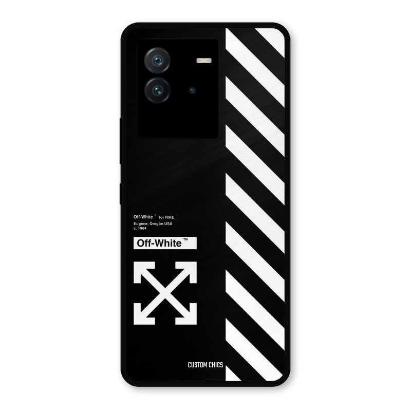 Off White iQoo Neo 6 Mobile Back Cover - Aesthetic PrintShield Case