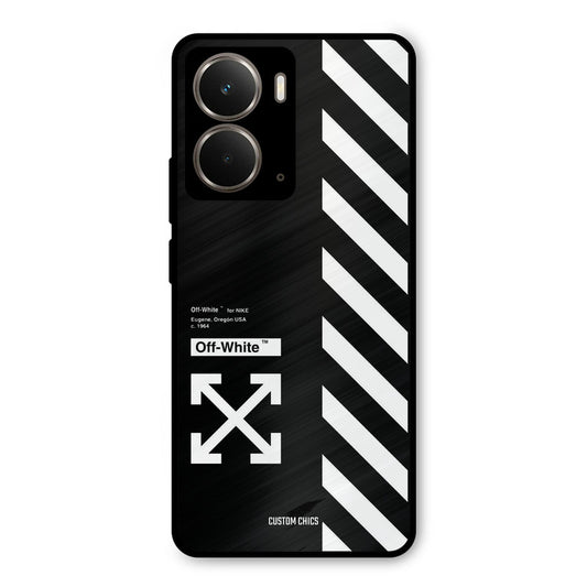 Off White Realme P3 Mobile Back Cover - Aesthetic PrintShield Case