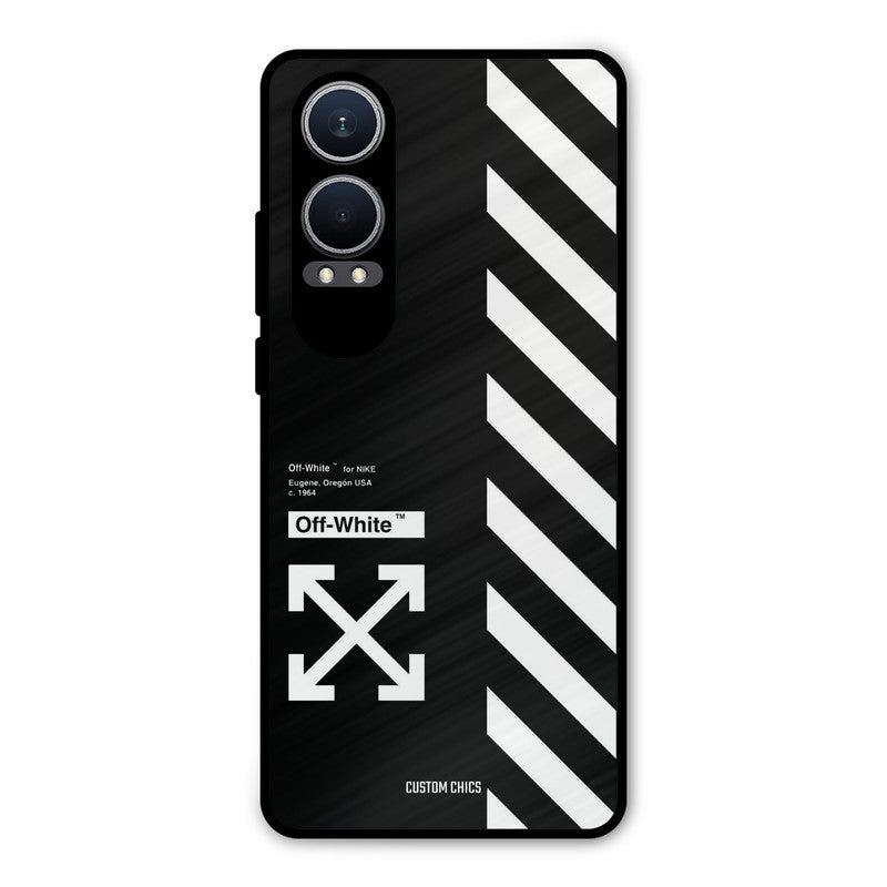 Off White Oneplus Nord CE4 Lite Mobile Back Cover - Aesthetic PrintShield Case