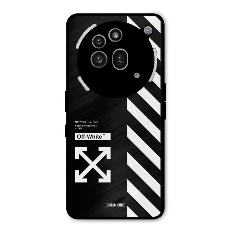 Off White Nothing Phone 3A Pro Mobile Back Cover - Aesthetic PrintShield Case