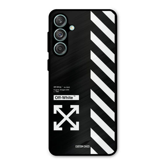 Off White Samsung Galaxy M55 5G Mobile Back Cover - Aesthetic PrintShield Case